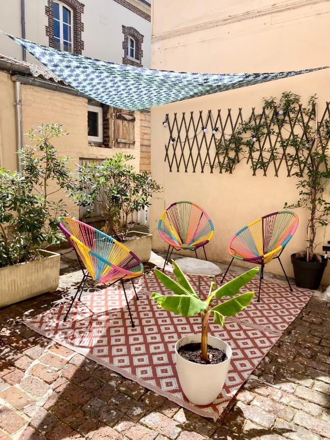 Garden Spa-Hyper Centre Avec Cour-Calme-Sauna-Hamam Apartment Troyes Ngoại thất bức ảnh